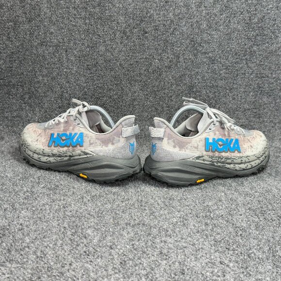 Hoka Speedgoat 6 Trail Running Shoes Men's Size 9 Gray Athletic Outdoor Sneakers - Picture 7 of 12